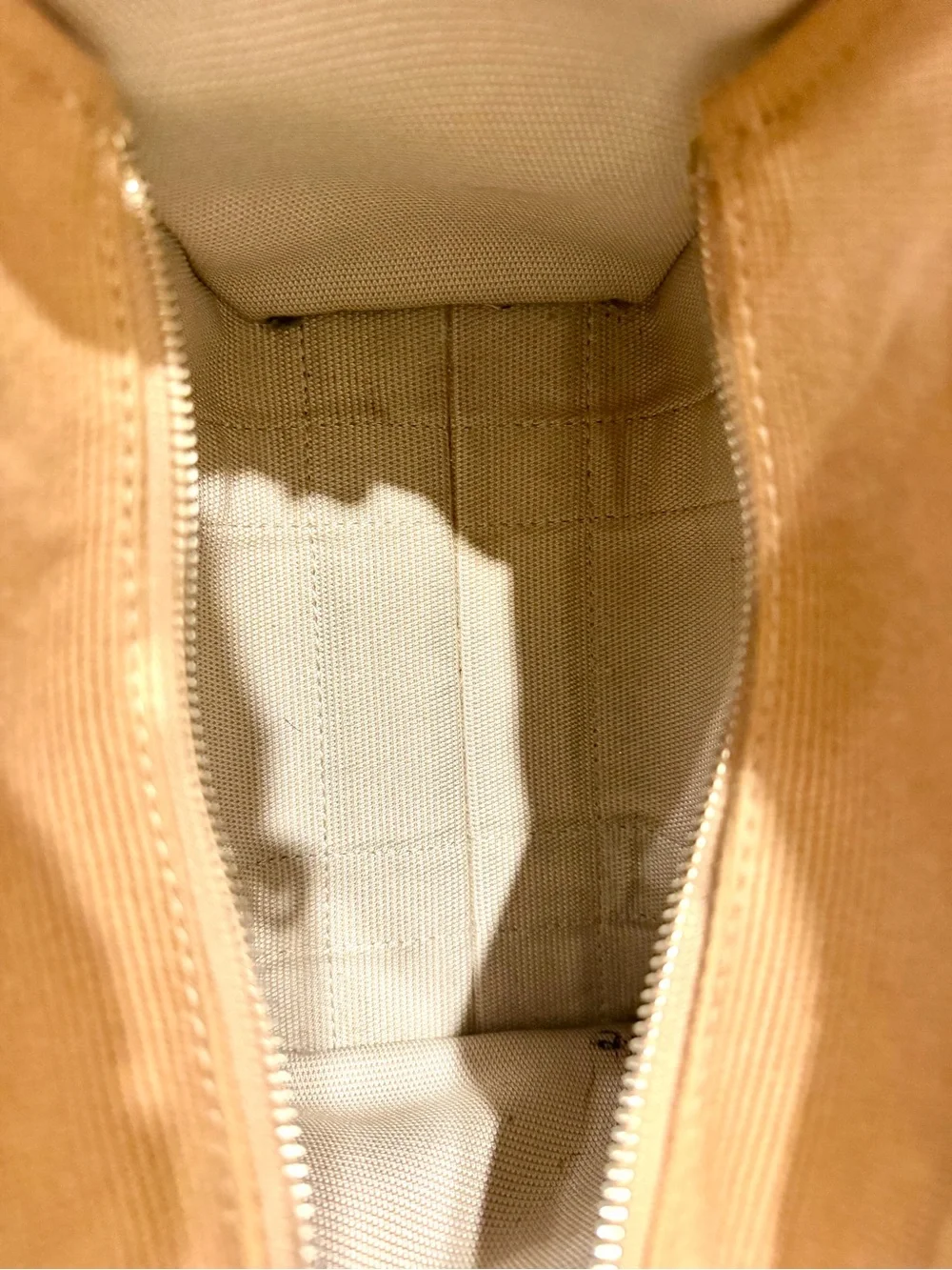 Marc Jacobs Tan Canvas Mini Tote with Adjustable Strap